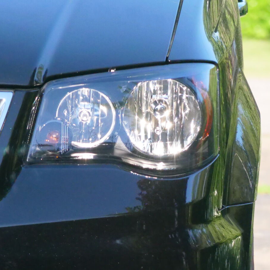 Headlights For 11-20 Dodge Grand Caravan 08-16 Chrysler Town&Country Black lamps