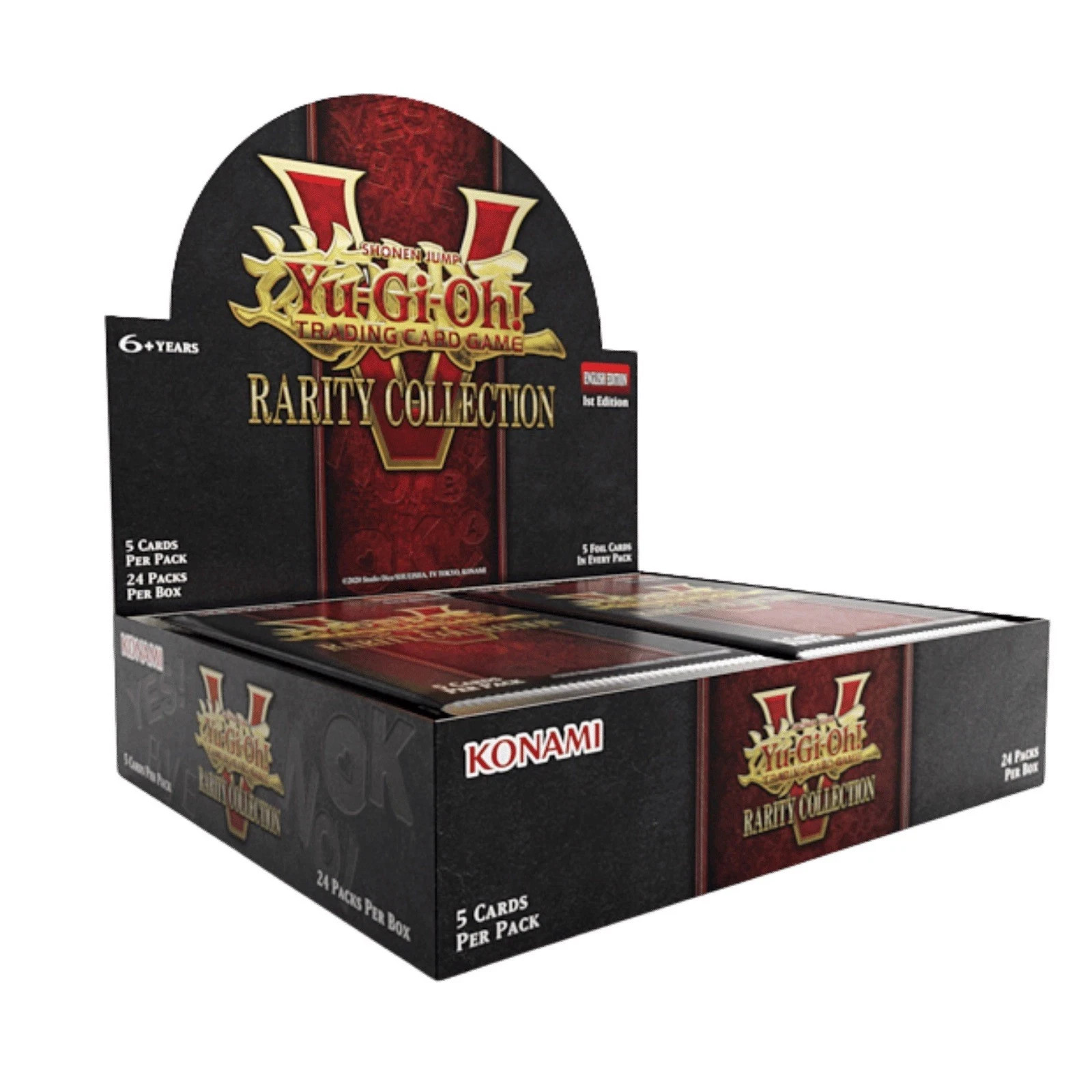 Brand New Factory Sealed Rarity Collection 5 Booster Box 4/17 Yugioh! Preorder