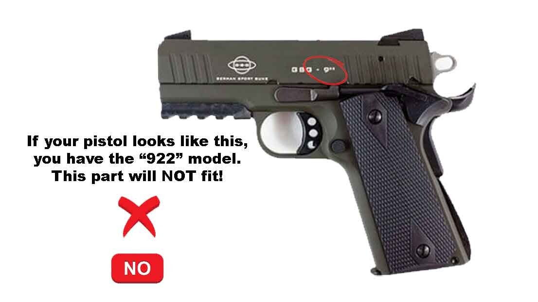 ATI / GSG / Sig / Mauser Enhanced Recoil System for the 1911 22LR