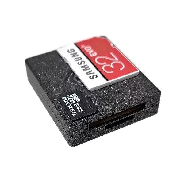 SD card toolbox PLUS. Read CID/CSD, set / remove password & write protection.