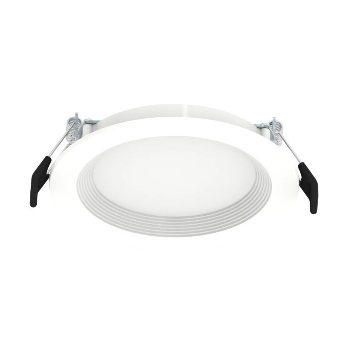 RAB 4" 9W LED Edge-Lit Wafer Downlight - Baffle Trim - CCT Selectable - 120V