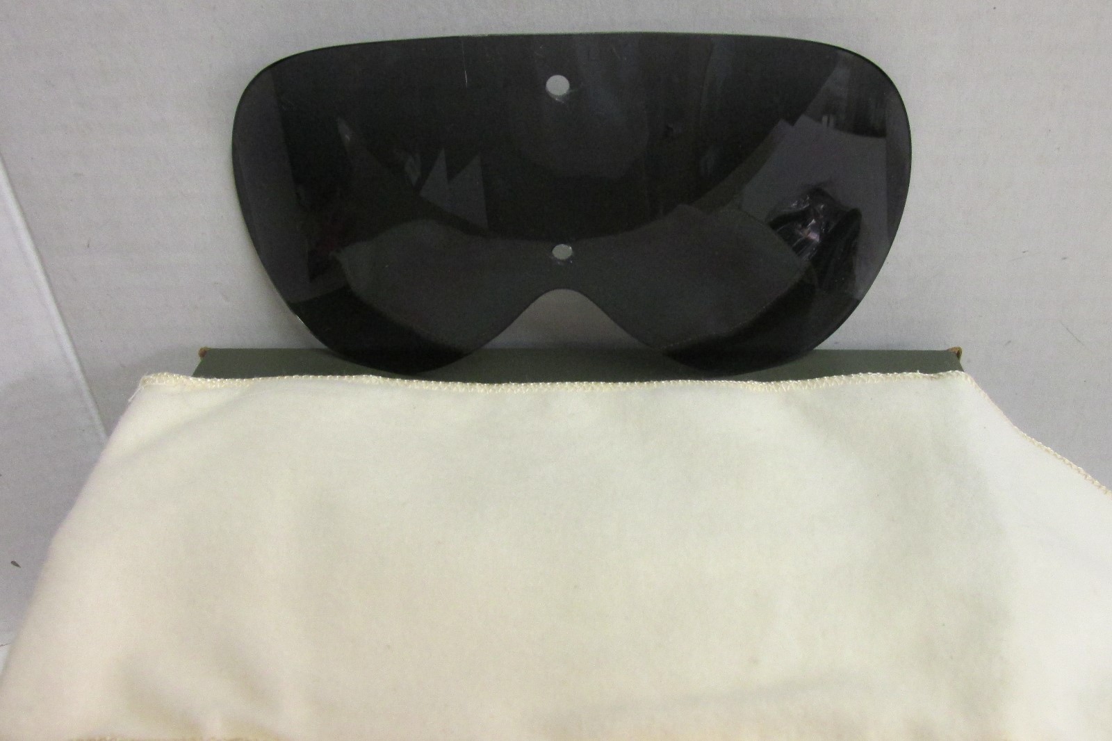 US Military Sun Wind and Dust Goggles w/ Ballistic Lens MSA Eye Protection NOS