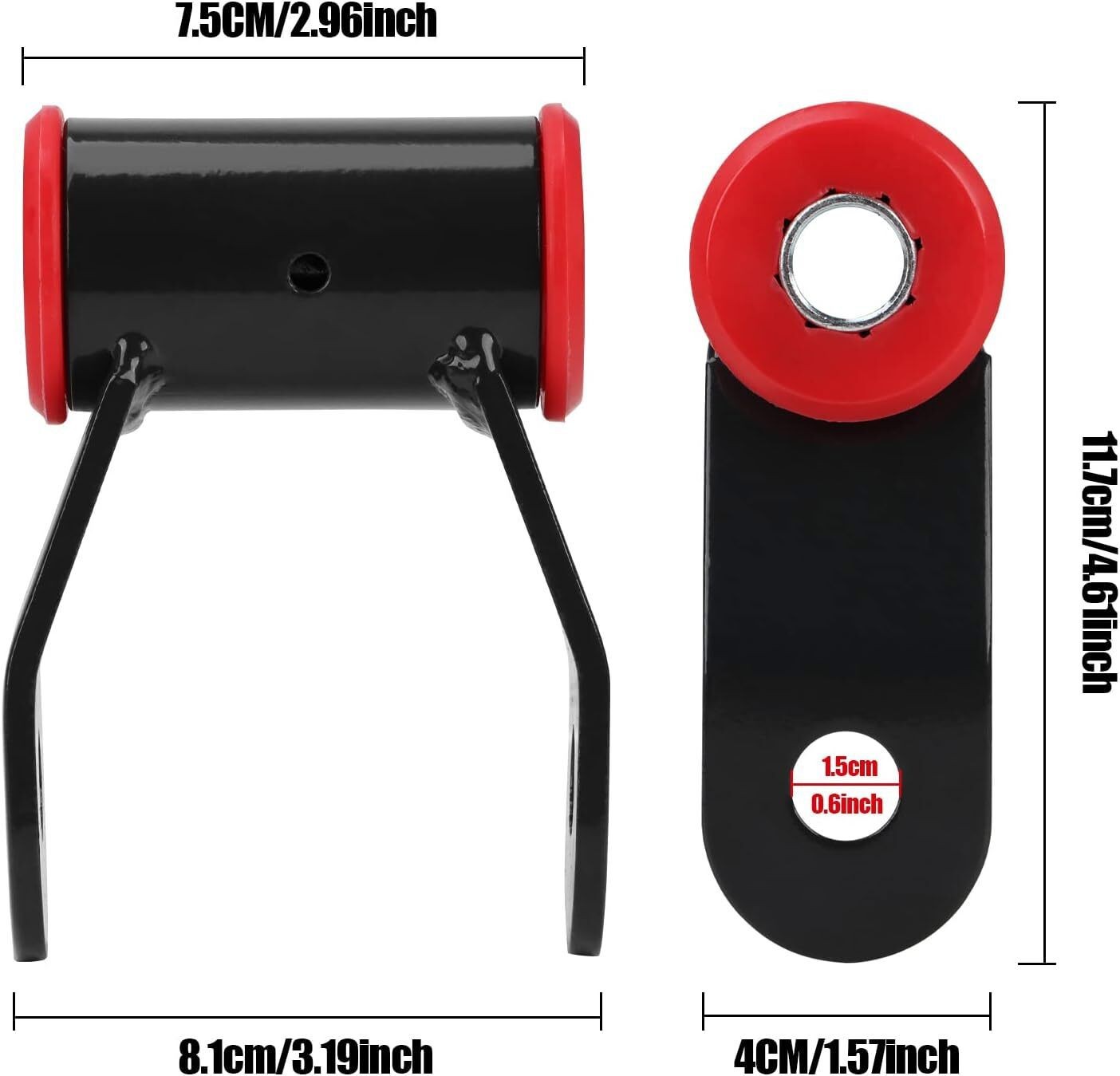 New 1" Rear Shackles Lift 710515 For 1988-2018 Chevy Silverado Sierra 1500 Truck