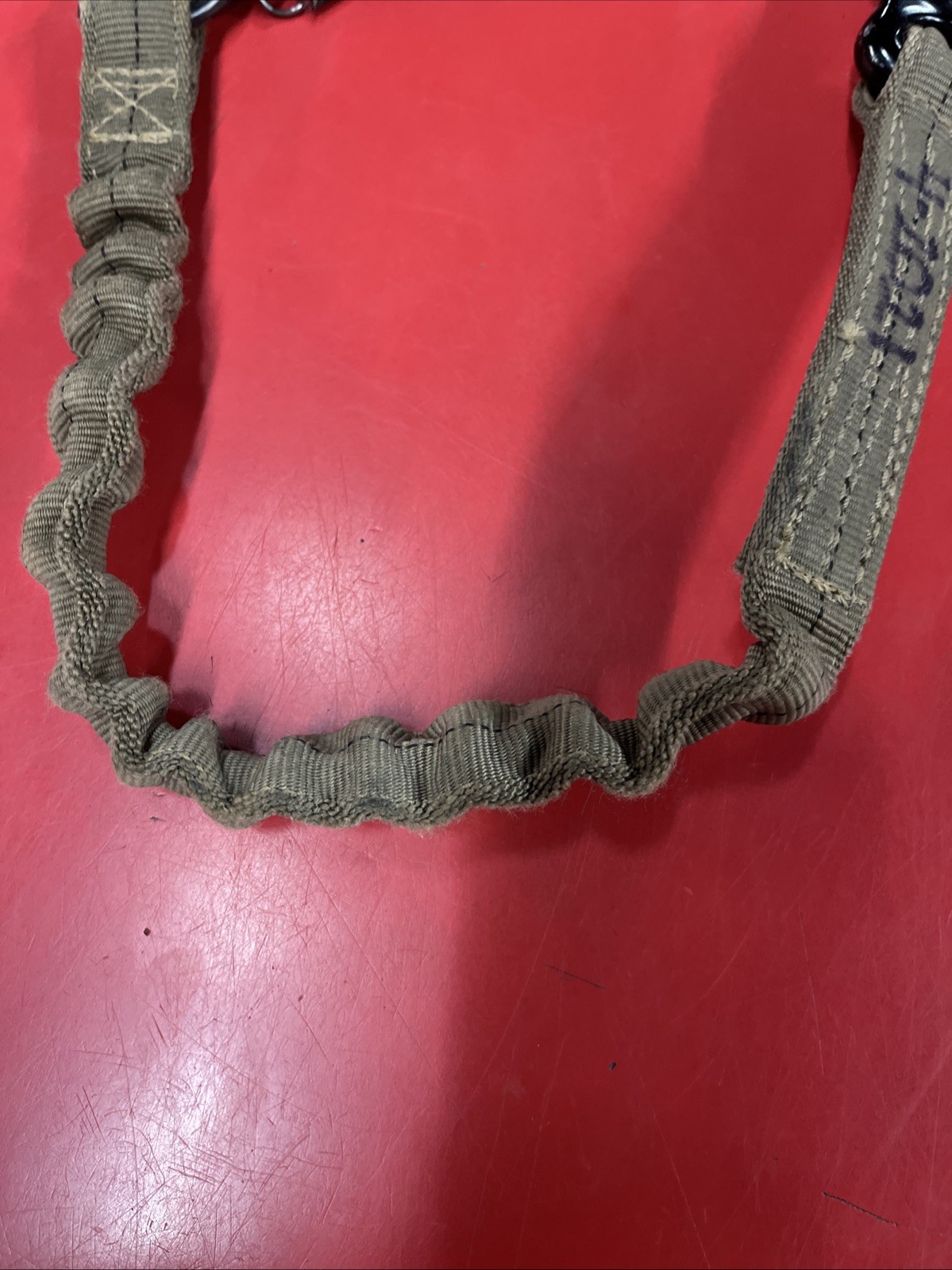 US Special Ops ATTACK! OPGEAR Safety Retention Lanyard Helo Strap w. Carabiners