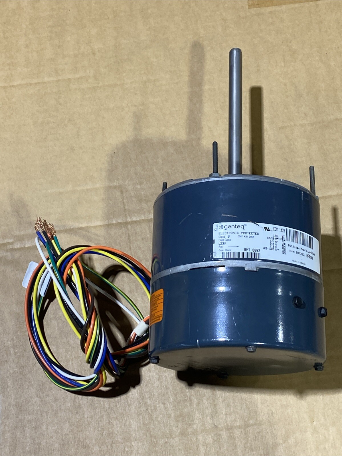 Genteq Ecm Motor 5SME39DL / E338178 New