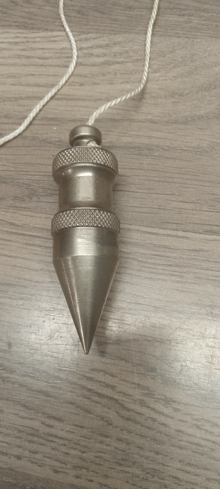 Vintage Plumb Bob Chrome Antique