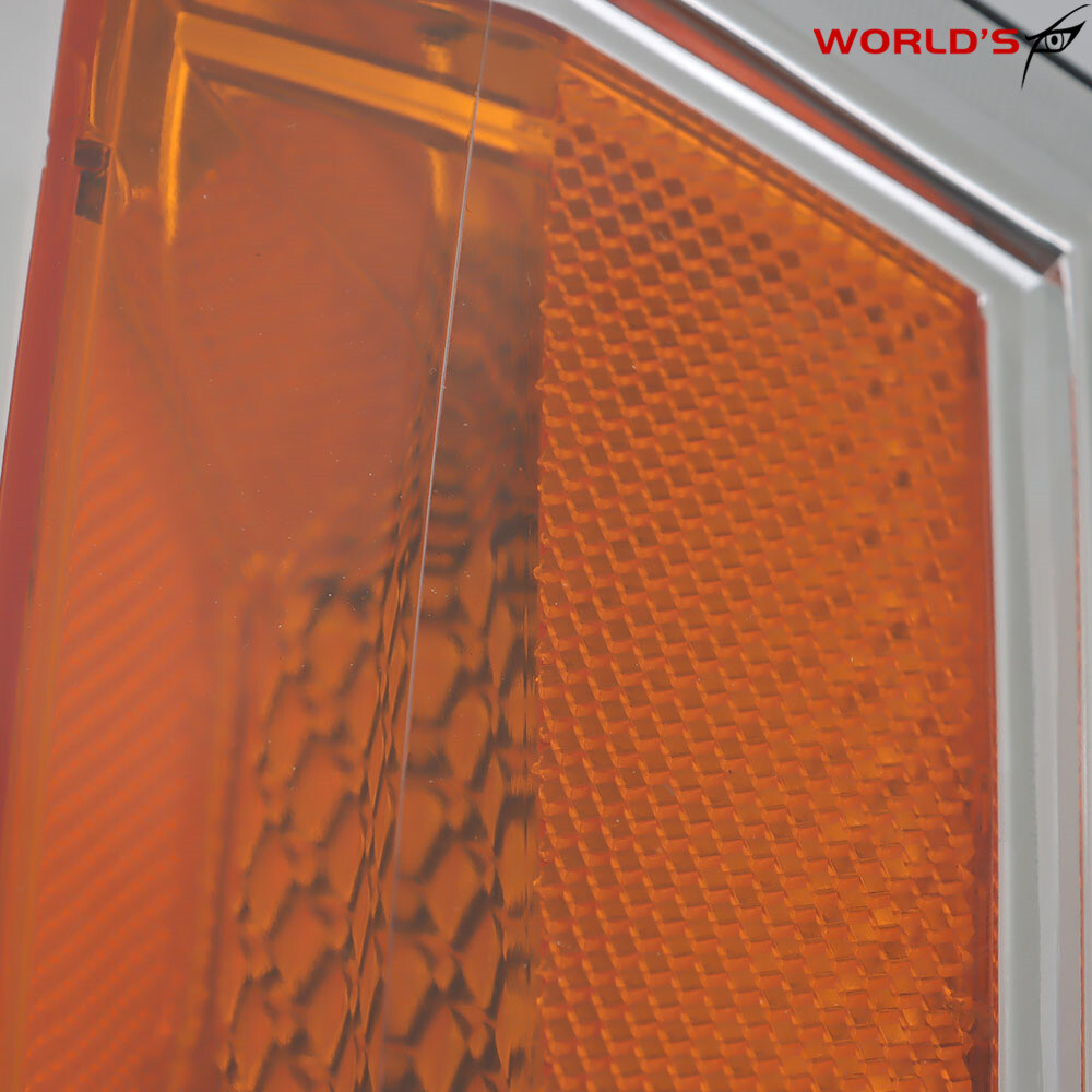 For 2007-2014 GMC Yukon Denali XL1500 2500 Left+Right Amber Headlamp Headlight