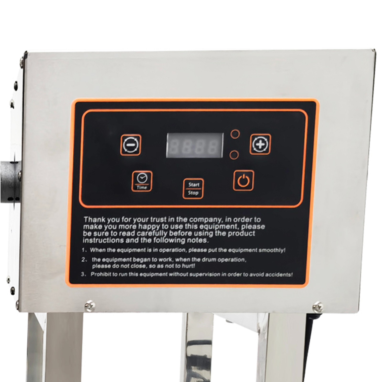 Commercial Meat Tumbler 110V Marinating Machine 38L Stainless Steel Hexagonal Ba