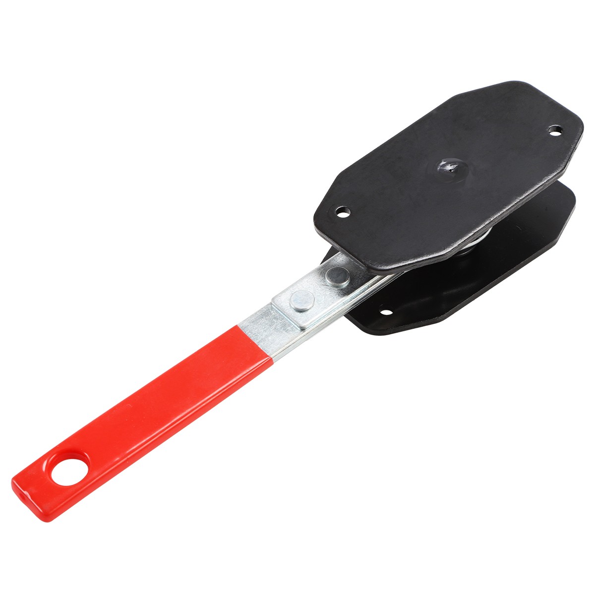 Car Spreader Caliper Pad Install Tool Ratchet Brake Piston Wrench w/4 Hanger Red