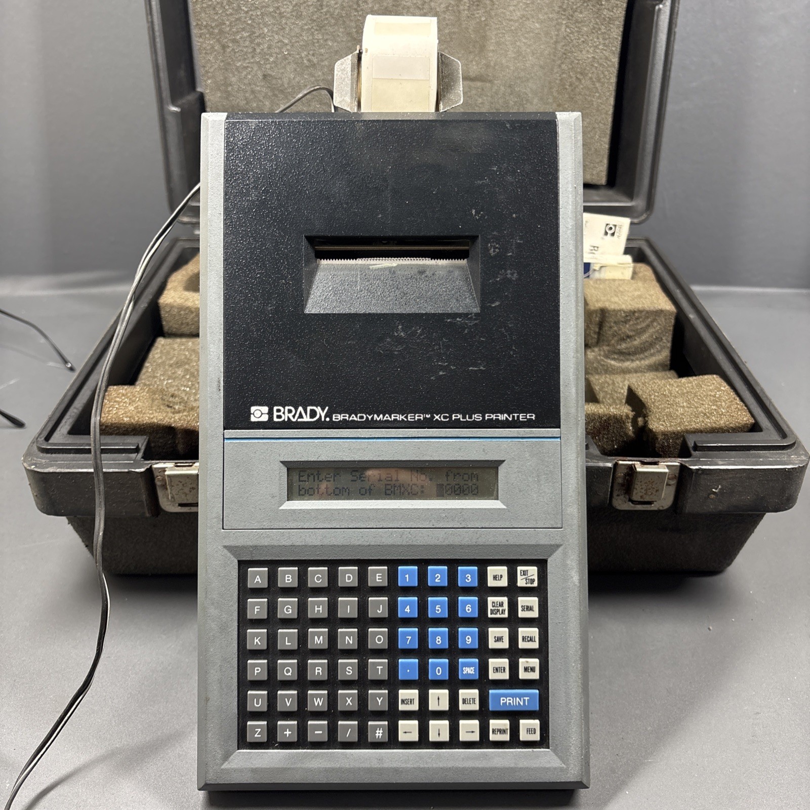 Brady BMXC-Plus BradyMarker XC Plus Printer Wire Marker - NO POWER ADAPTER