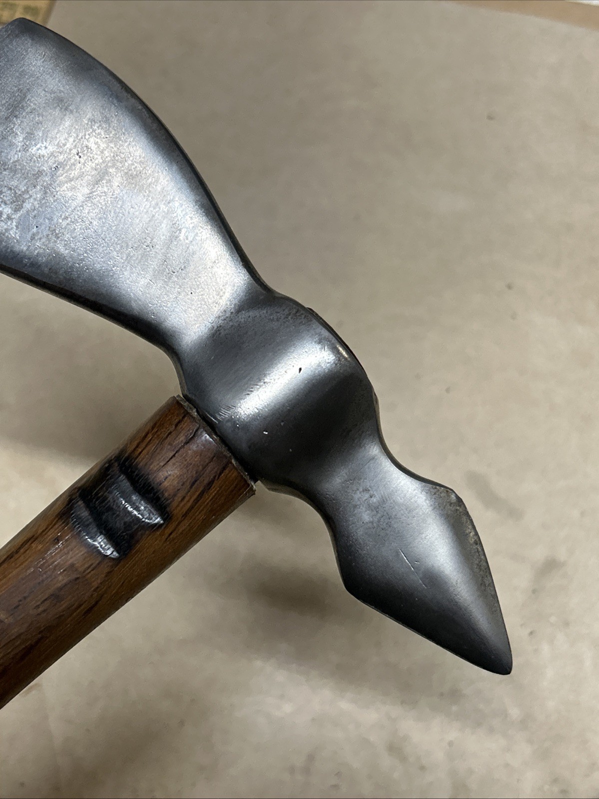 Vintage Native American Indian Style Tomahawk w/ Original Handle Used Nice