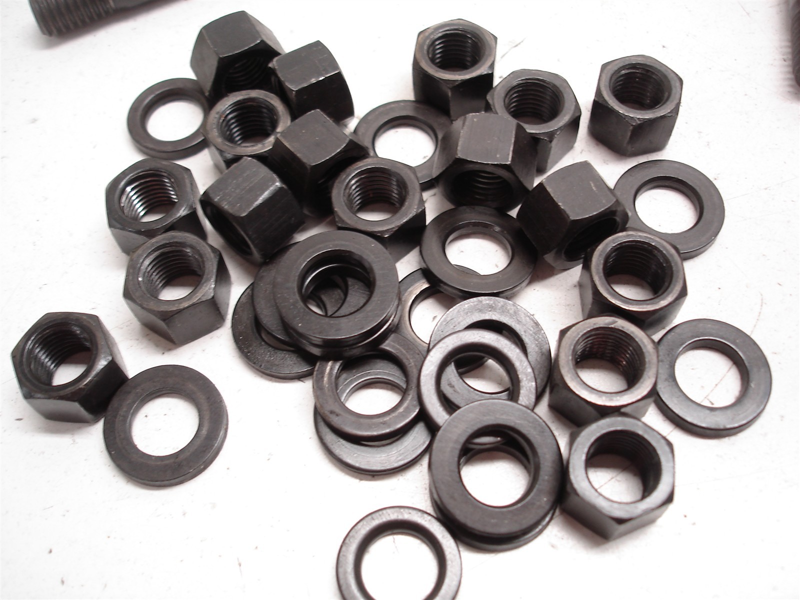 23 ARP 7/16" HEAD STUDS / BOLTS ASSORTED W/ NUTS & WASHERS 3.130" 2.760" 3.740"