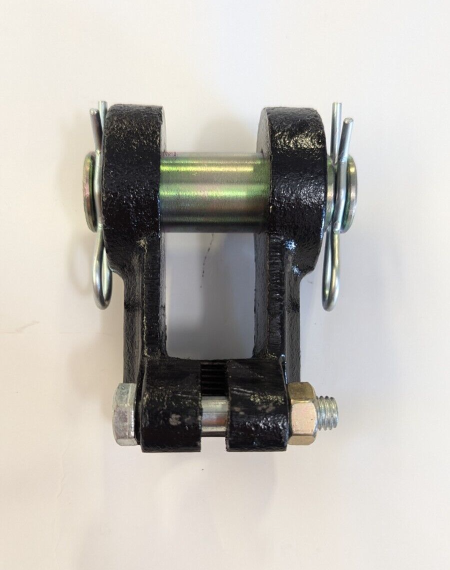 HYDRAULIC CYLINDER CLEVIS 1-1/8”-12 UNF THREADS W/ 1.0" PIN & R-CLIPS