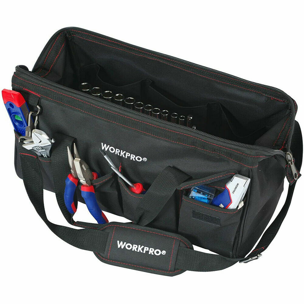 WORKPRO 322PCS Mechanics Tool Sets Kit 6-Point Socket Ratchet Repair Tool W/ Bag