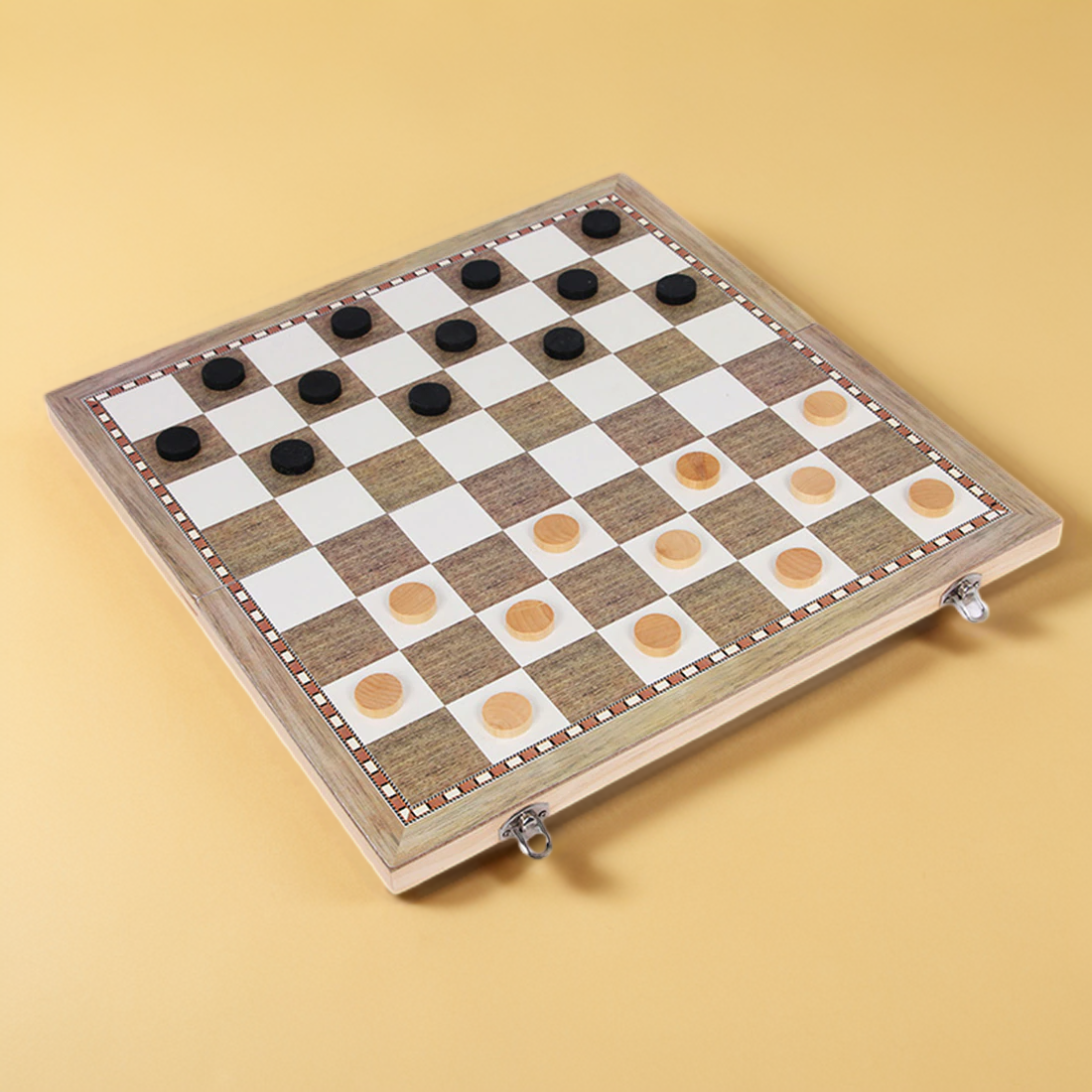 Chess Set Checkers Backgammon Chess Board Games for Kids Travel Game Set Ages 6+