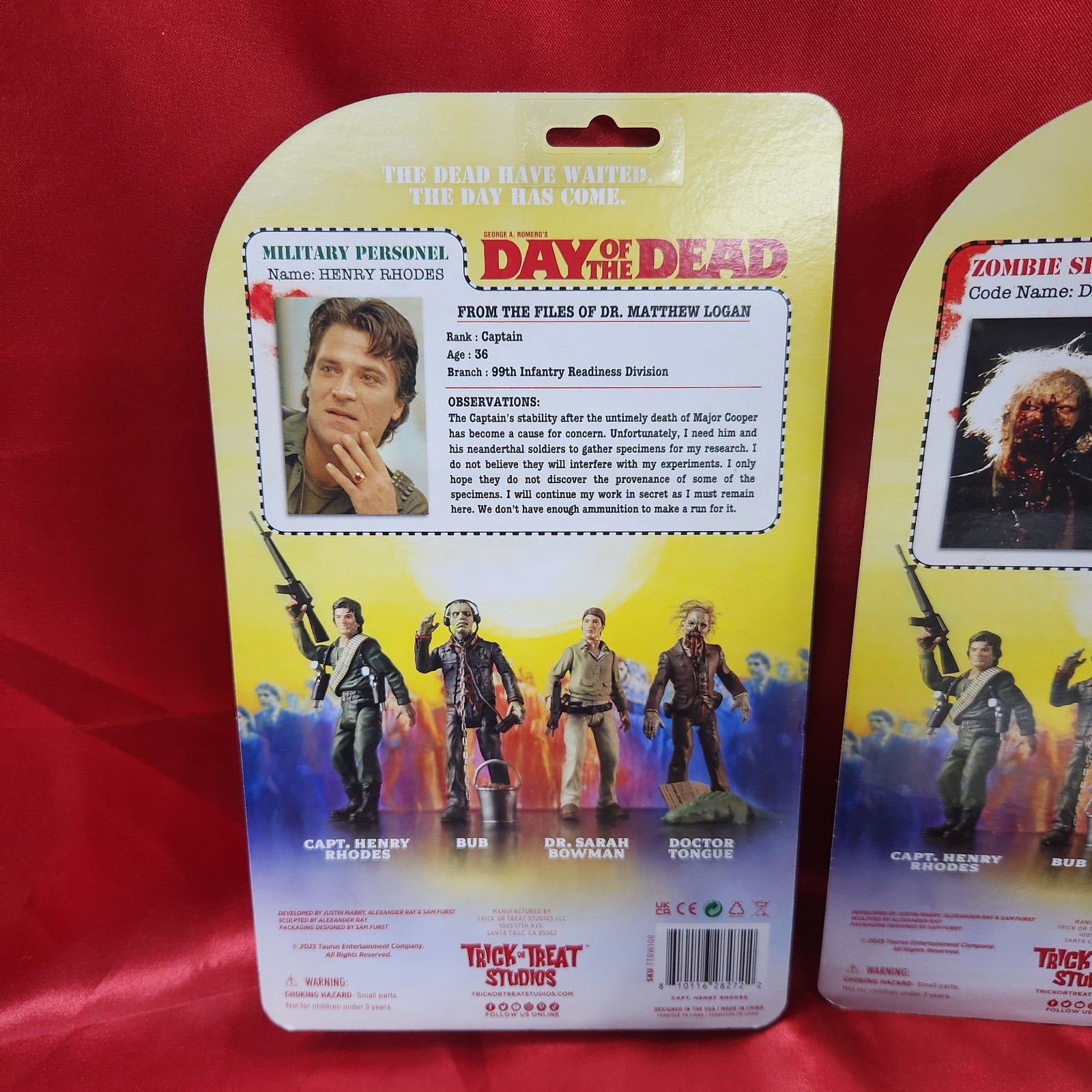 Set of 4 - Day of the Dead Figures - Trick or Treat Studios - IN STOCK