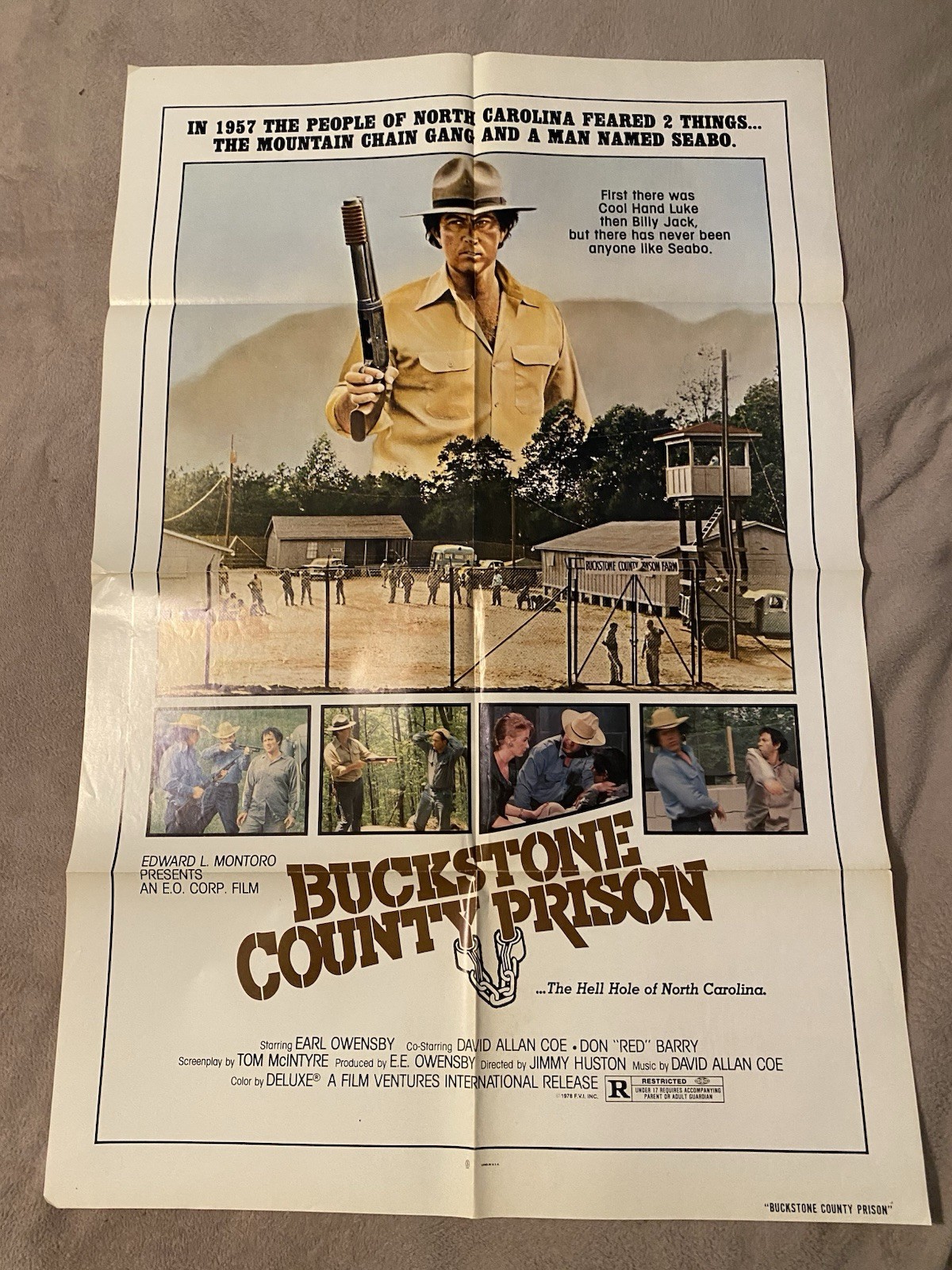 Buckstone County Prison (AKA: Seabo) - Original U.S. Movie Poster 27" x 41"