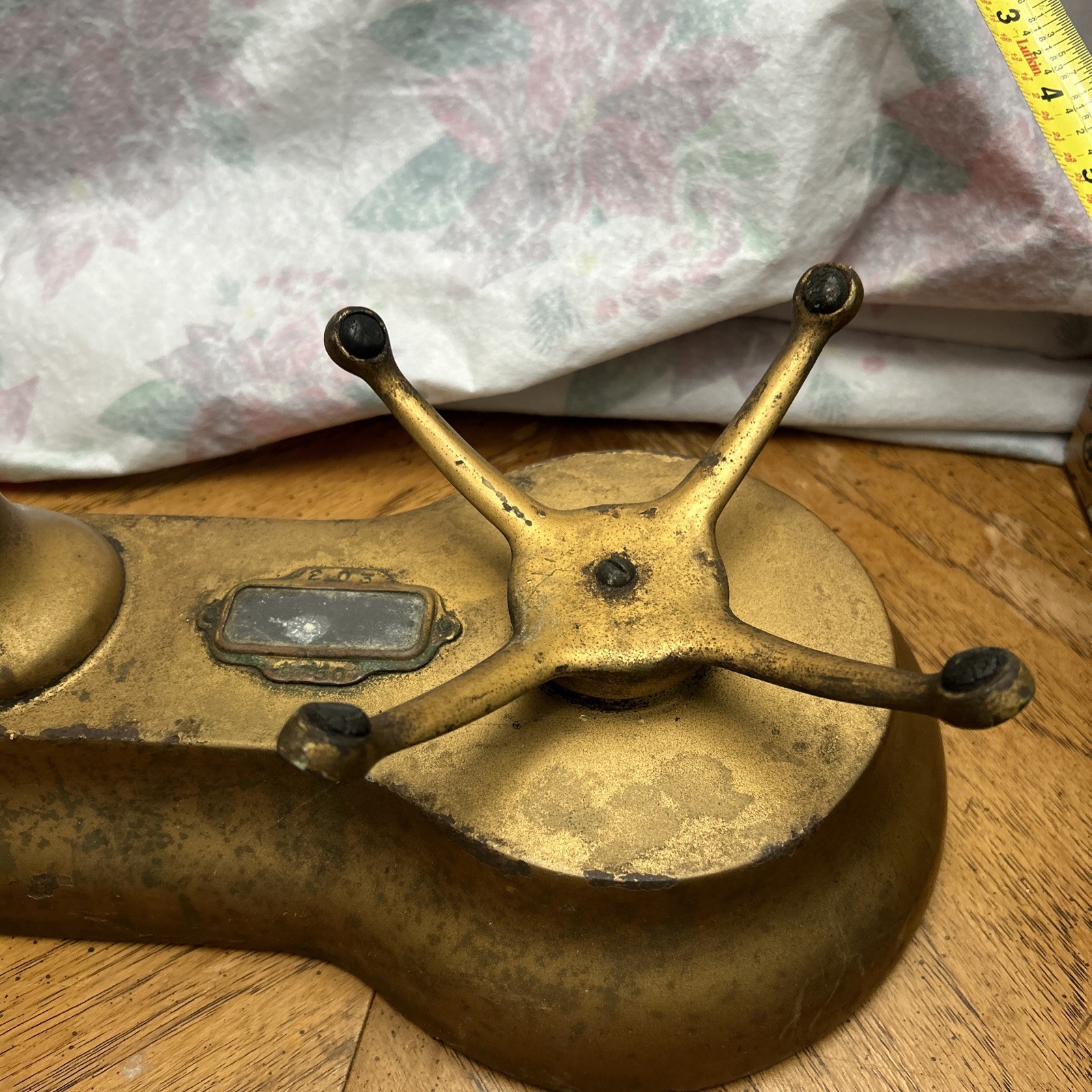 ANTIQUE 3 LB SCALE STANDARD COMPUTING SCALE CO DETROIT MICH USA G3D