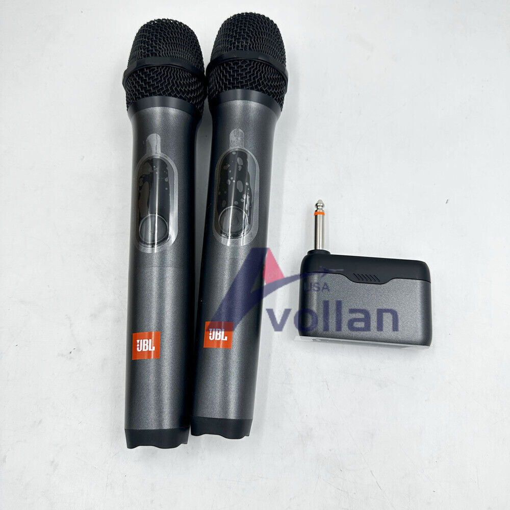 JBLWIRELESSMICAM 2 Wireless Dynamic Microphones with Receiver New US