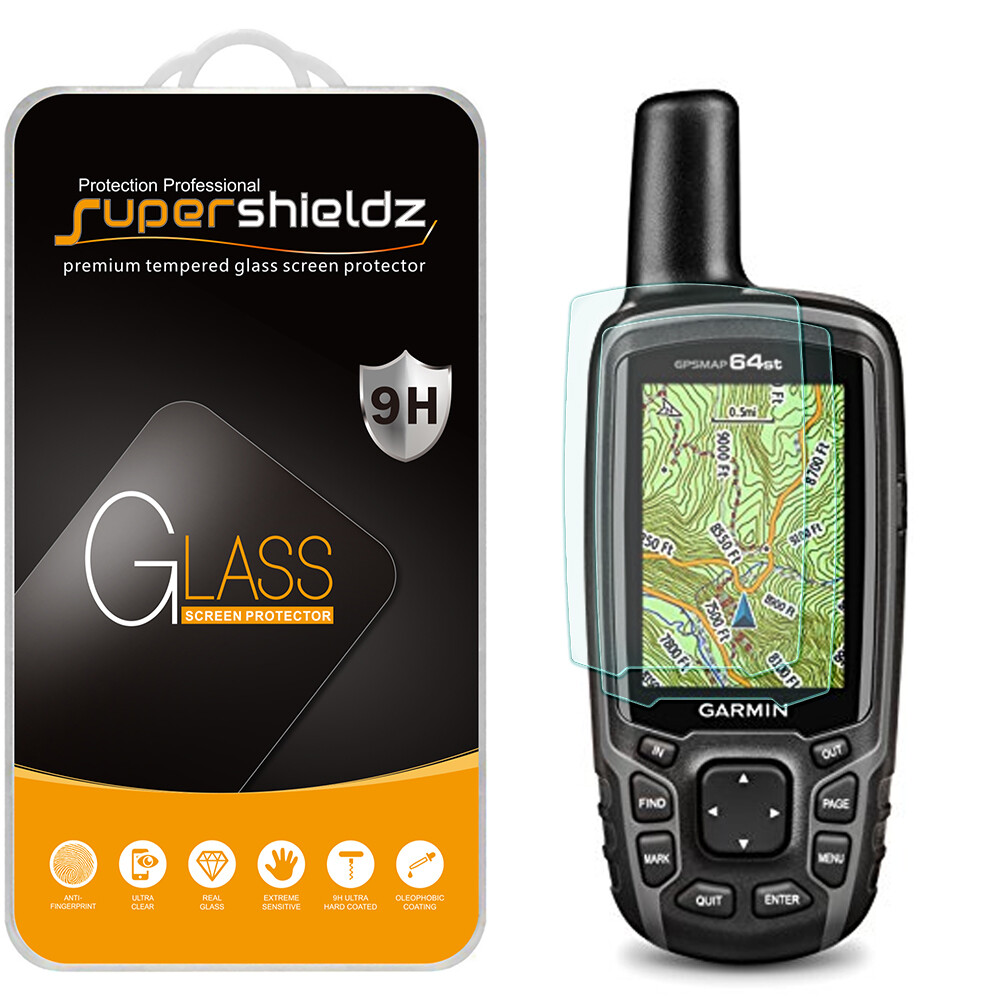 2X Tempered Glass Screen Protector for Garmin GPSMAP 62/ 62s/ 62sc/ 62st/ 62stc