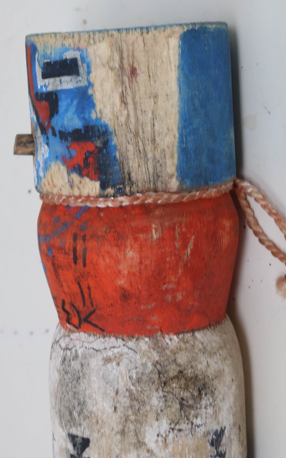 Four Antique Hopi Kachina Dolls Pueblo Indian Painted Wood Carved Sculptures VTG