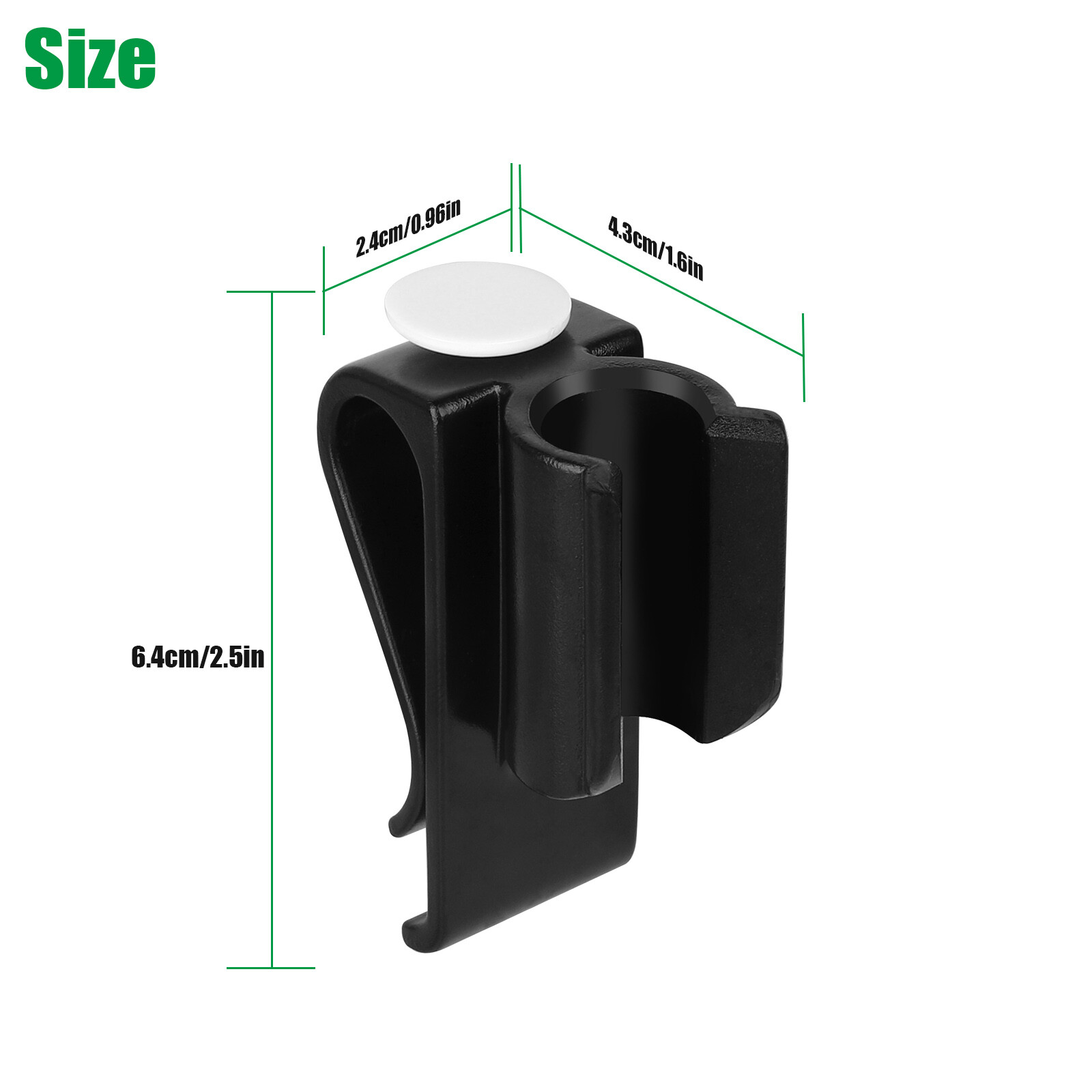 14x Plastic Golf Club Organizer Clip Putter Bag Holder Iron Driver Protector Set