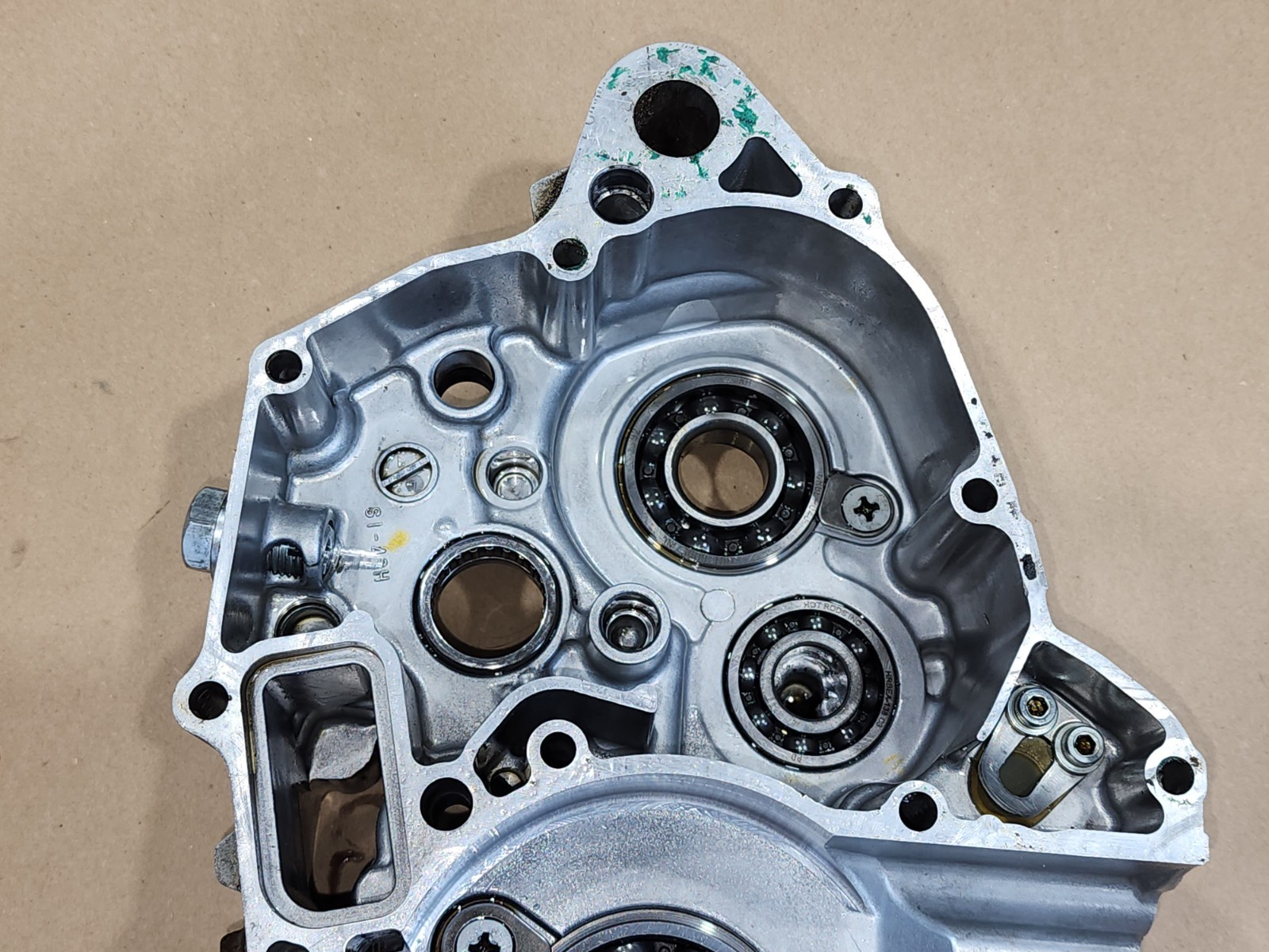 2015 Suzuki RMZ250 RMZ 250 OEM Left & Right Engine Crankcase Case Bottom End