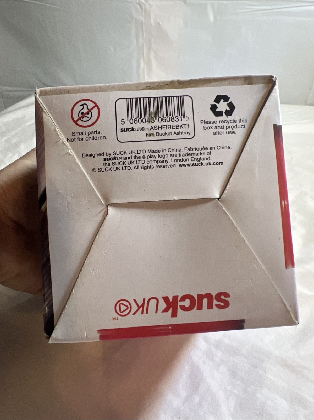 Vintage Fire Bucket Ashtray