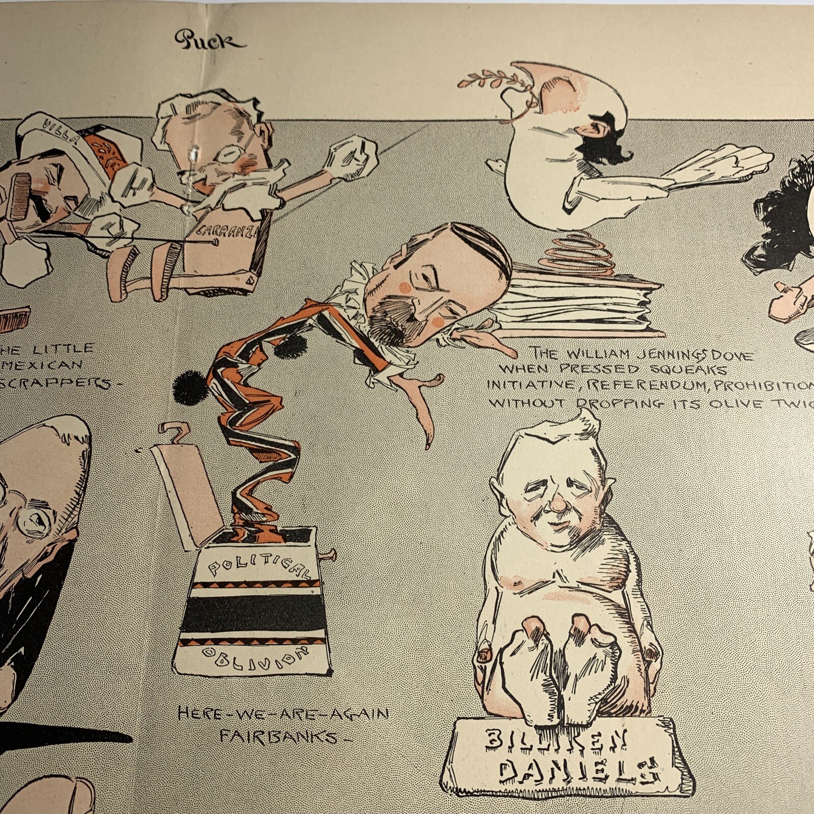 WWI 1915 Not Political Corr 2 Page Ad President Wilson No German Toys Christmas