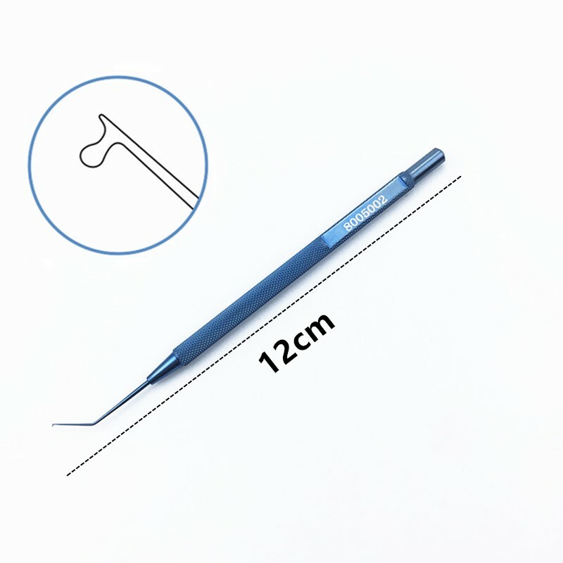 1pcs Titanium Lester IOL Ophthalmology hook Manipulator ophthalmic instrument