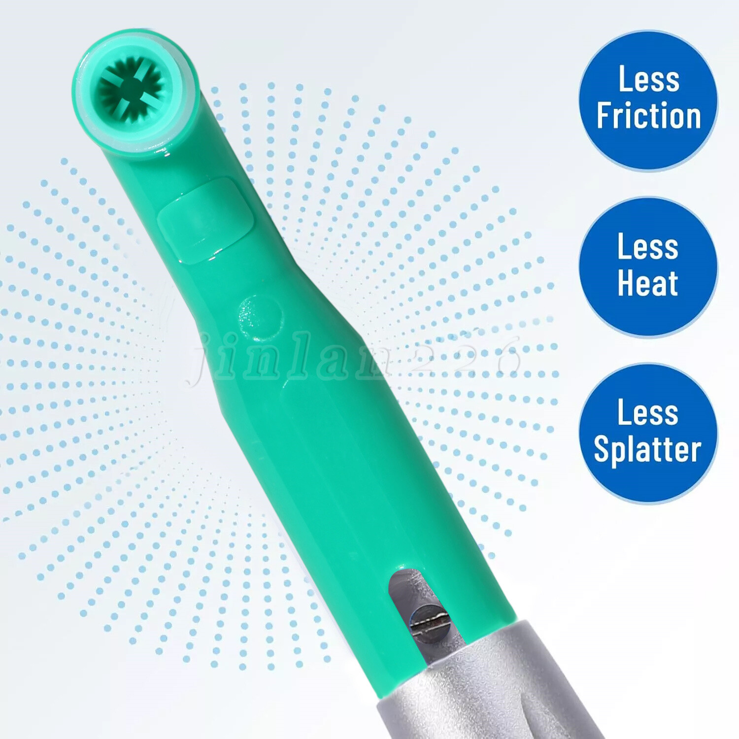 Dental Disposable Prophy Angles Regular Latex Free Right Angle 90° 100pcs