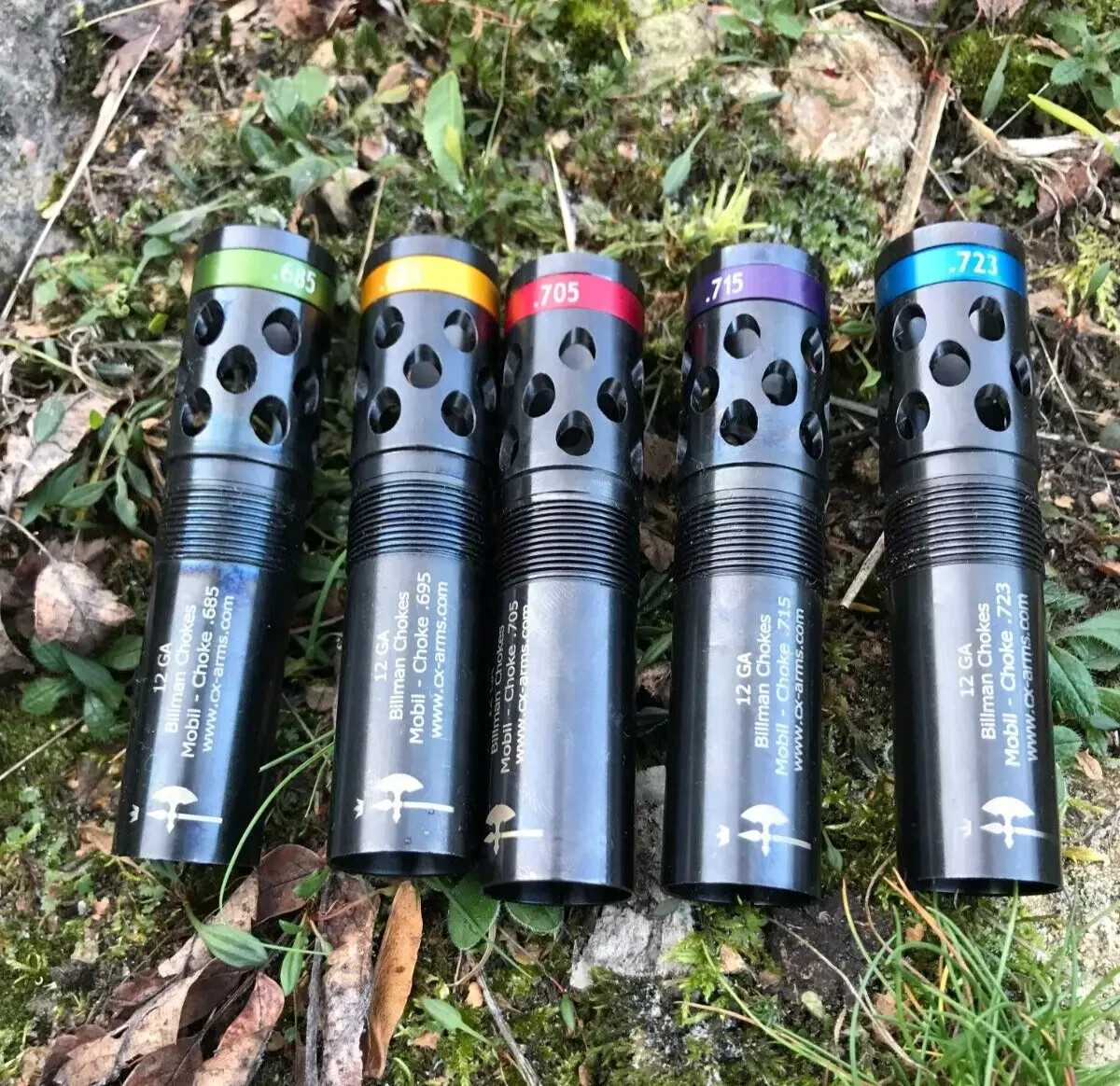 5 x Billman 12 Ga. Skeet/Trap/Extended Sport Choke tube for Mobil choke tube