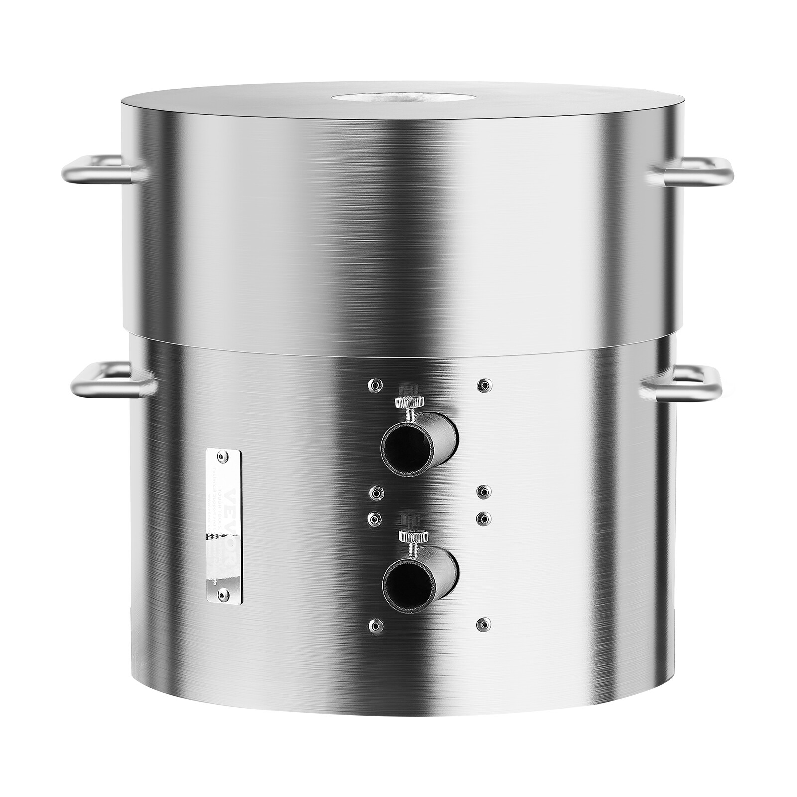 VEVOR Propane Melting Furnace Kit 16KG/35lbs Dual Burner with Crucibles Tongs