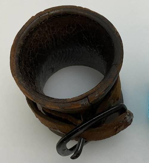 Possible Civil War Era U.S. Cavalry Leather Carbine Socket
