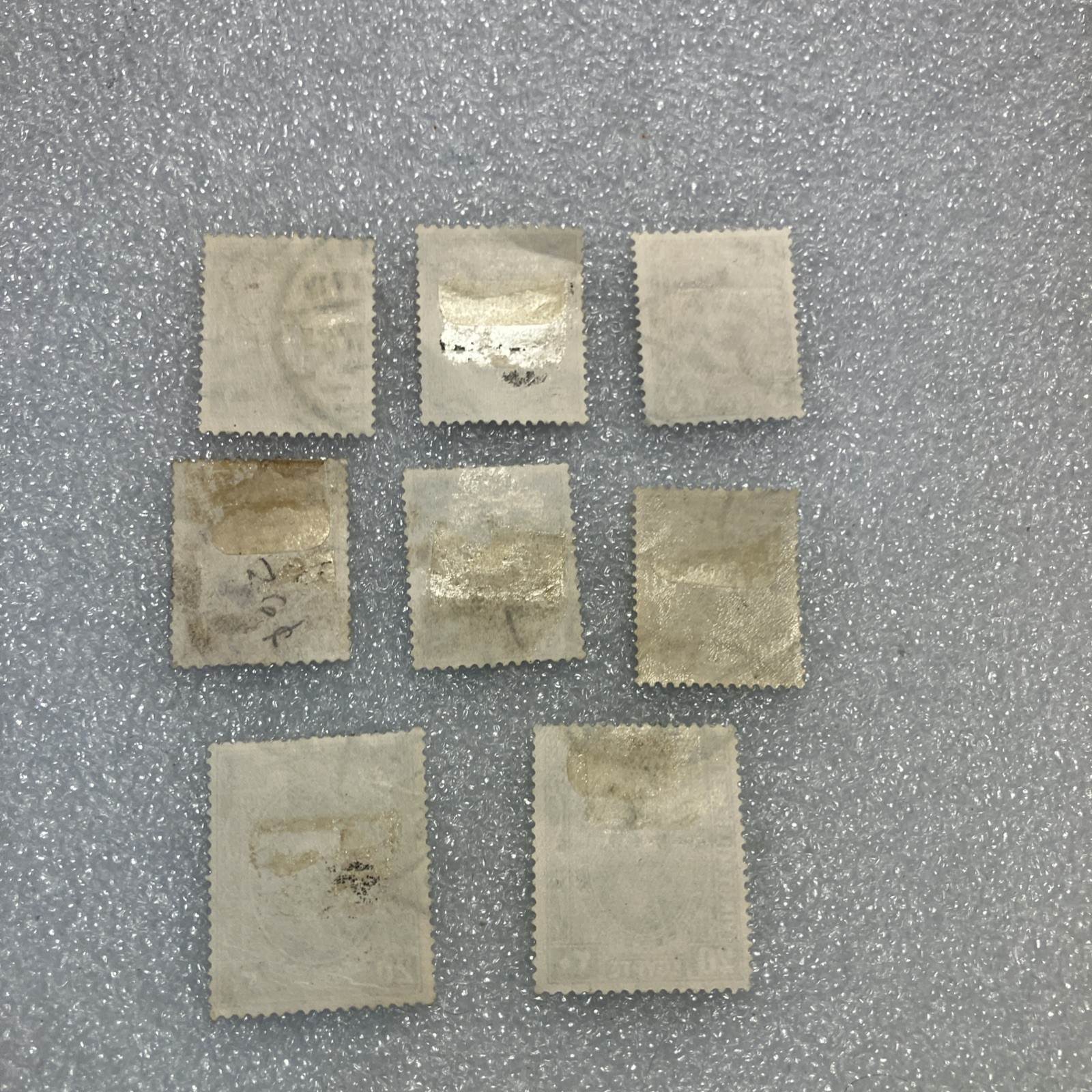 8 USED Antique 1920's Egypt King Fuad I stamps. Nice Valuable Lot; $1 Ships.