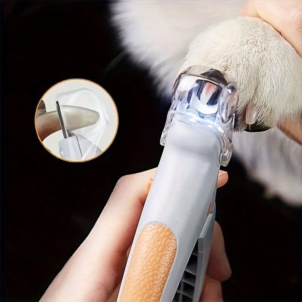 Pet Nail Scissors Dog Nail Cutter Cat Nail Clippers and Trimmers with Led Lights