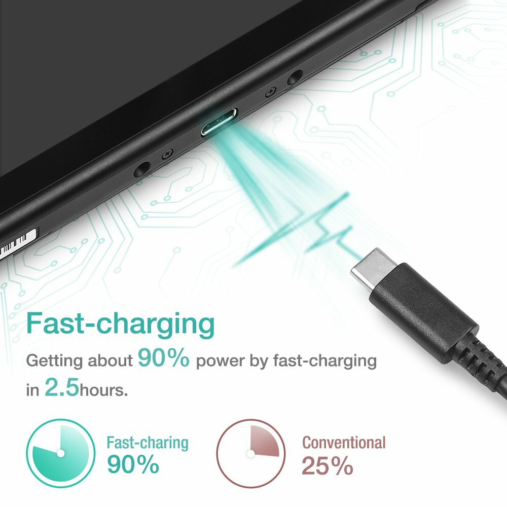 AC Adapter Power Supply for Nintendo Switch Wall & Travel Charger Plug Cord US