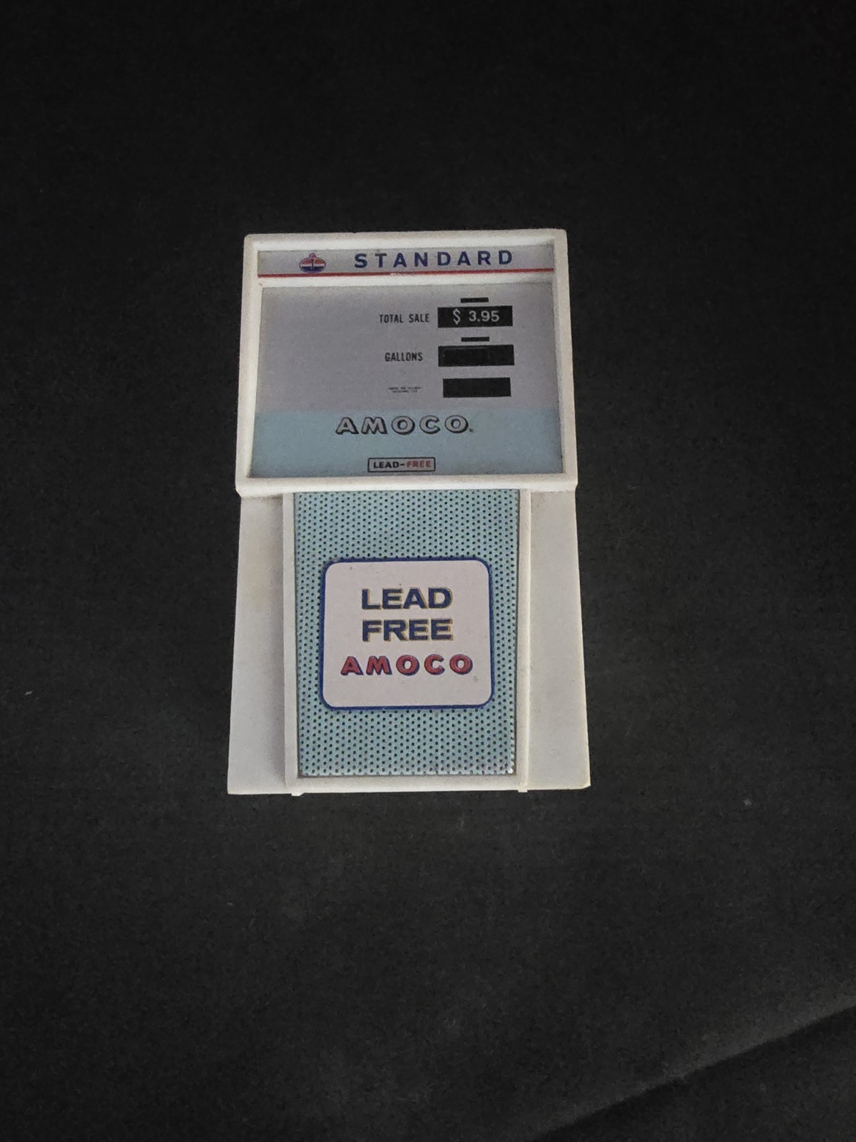 Vintage Amoco American Standard Gas Pump Novelty AM Transistor Radio Not Tested