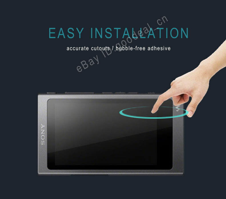 Tempered Glass Screen Protector Film For SONY NW A45 A47 A35 A36 A37 A35HN A36HN