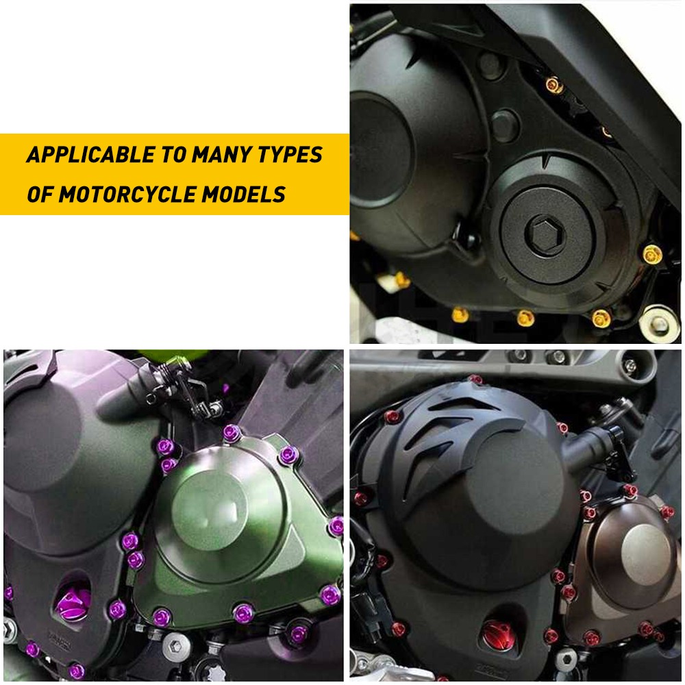 Stainless Steel Fairing Bolts Kit Screws For Suzuki GSXR600 / GSXR750 / GSXR1000