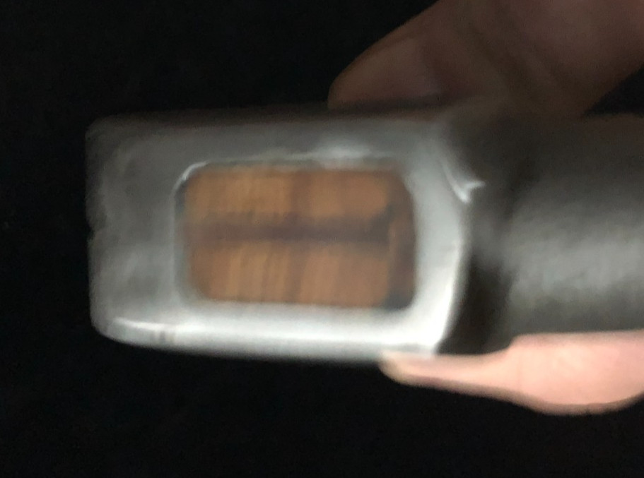 VINTAGE ECLIPSE Curved Claw Hammer Wood Handle 13"