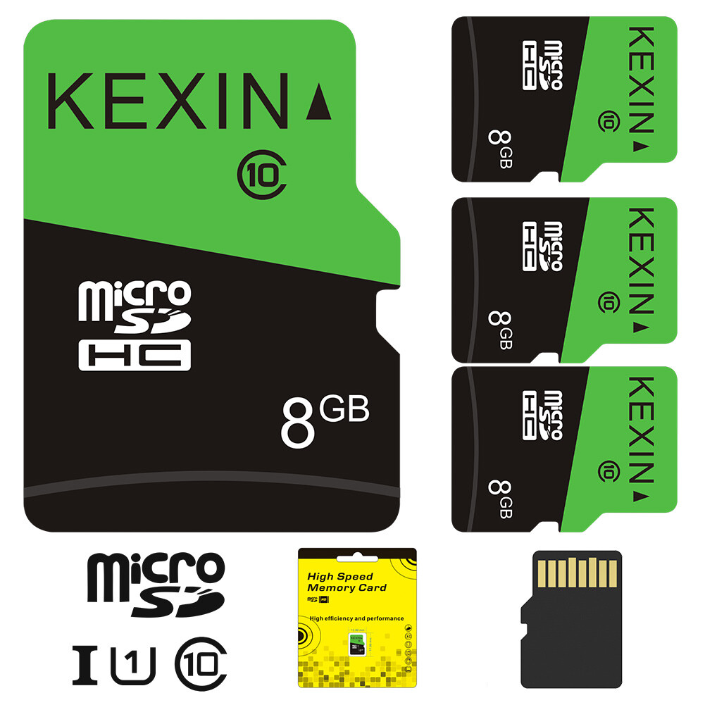 KEXIN 8GB Micro SD Card microSDHC Memory Card UHS-I C10 Micro SD Card Wholesale
