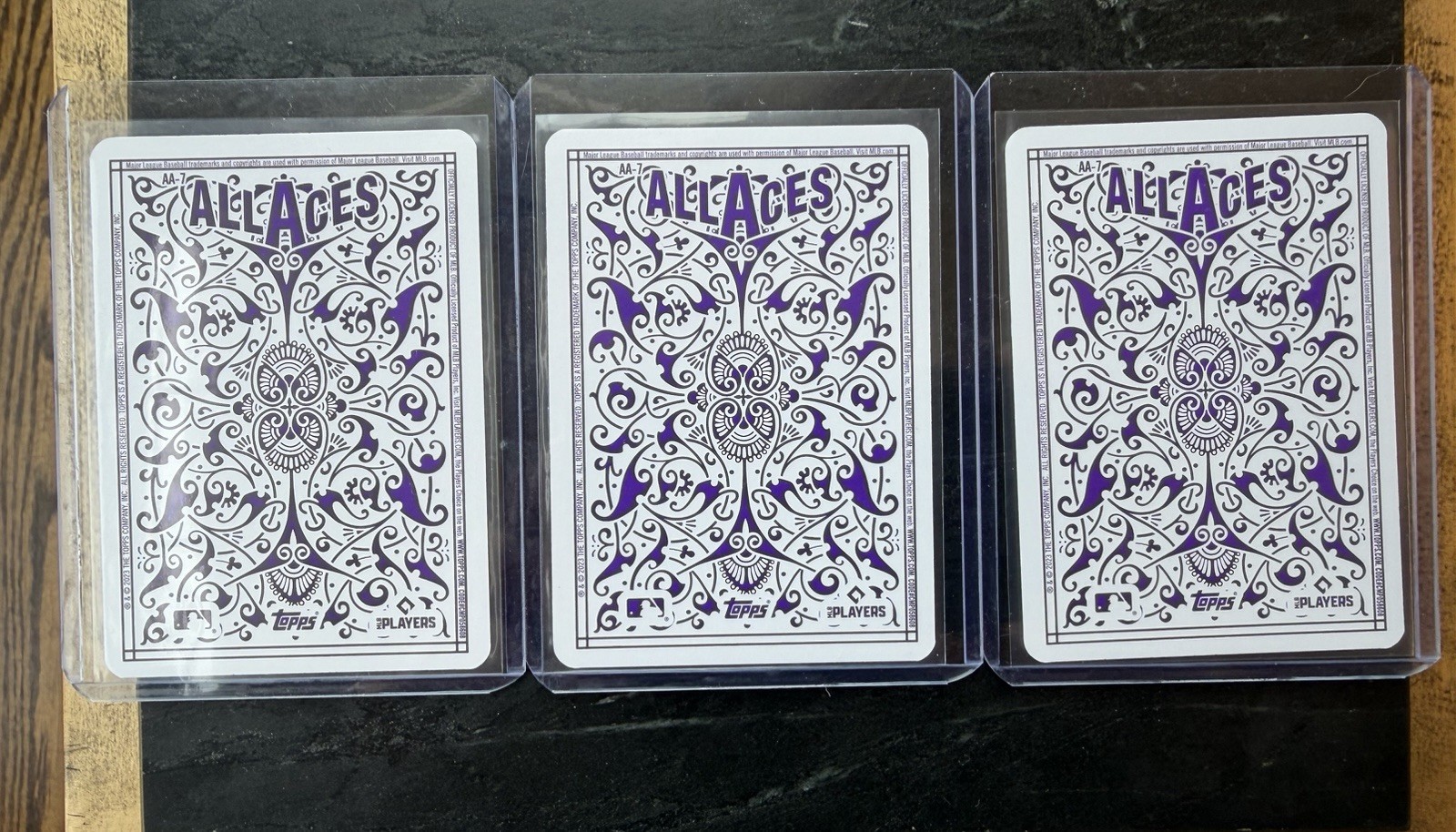 Lot Of 3 2023 Topps All Aces Clayton Kershaw #AA-7 Los Angeles Dodgers