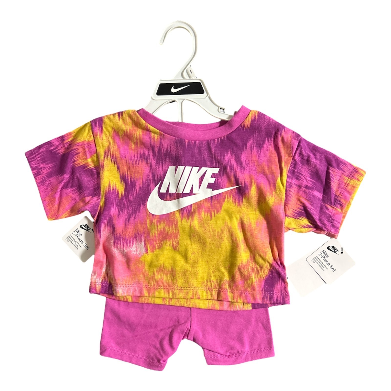 NEW!! Nike Girl's Active Fuchsia 26K457-A97 2-Piece Set Variety in Size