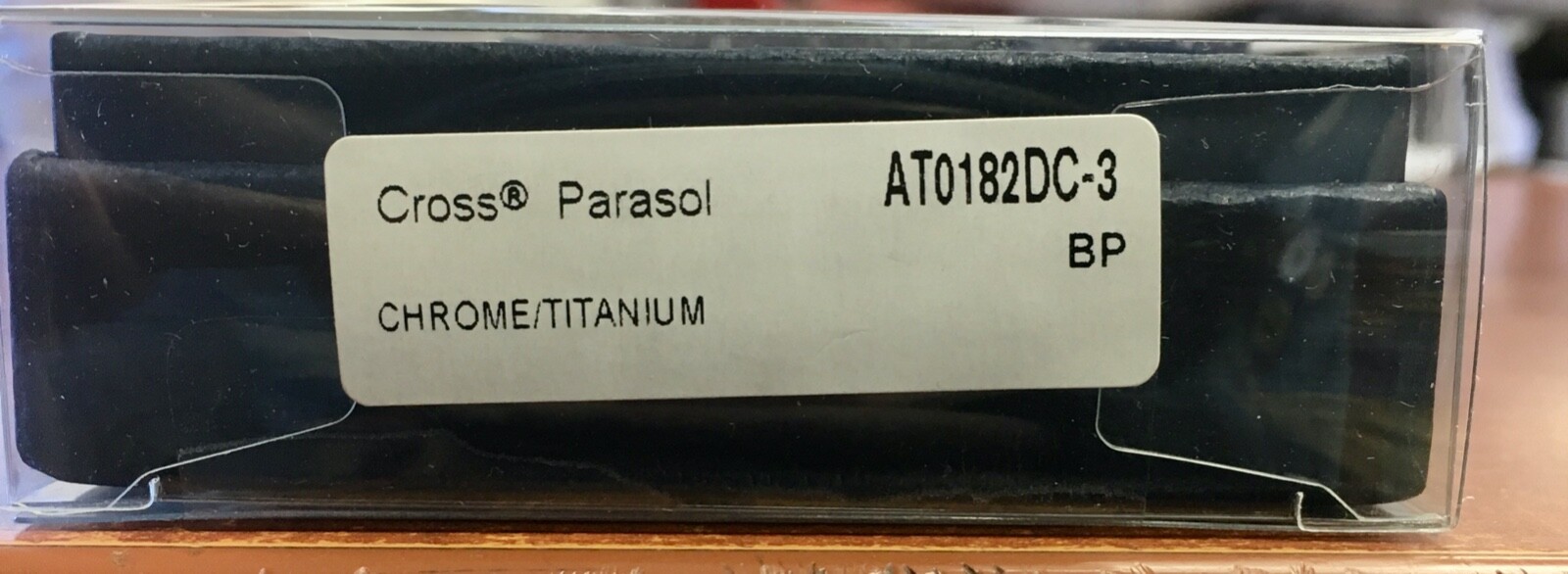 Cross Parasol Chrome and Titanium Twist Ballpoint Pen