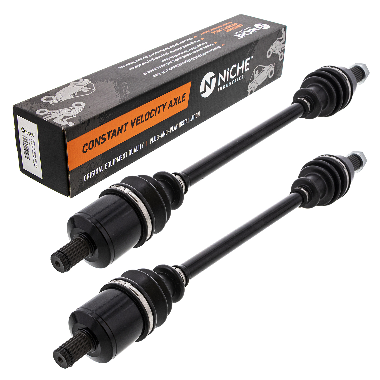 NICHE Complete CV Axle Drive Shaft for Polaris Ranger XP 900 1000 Crew 900