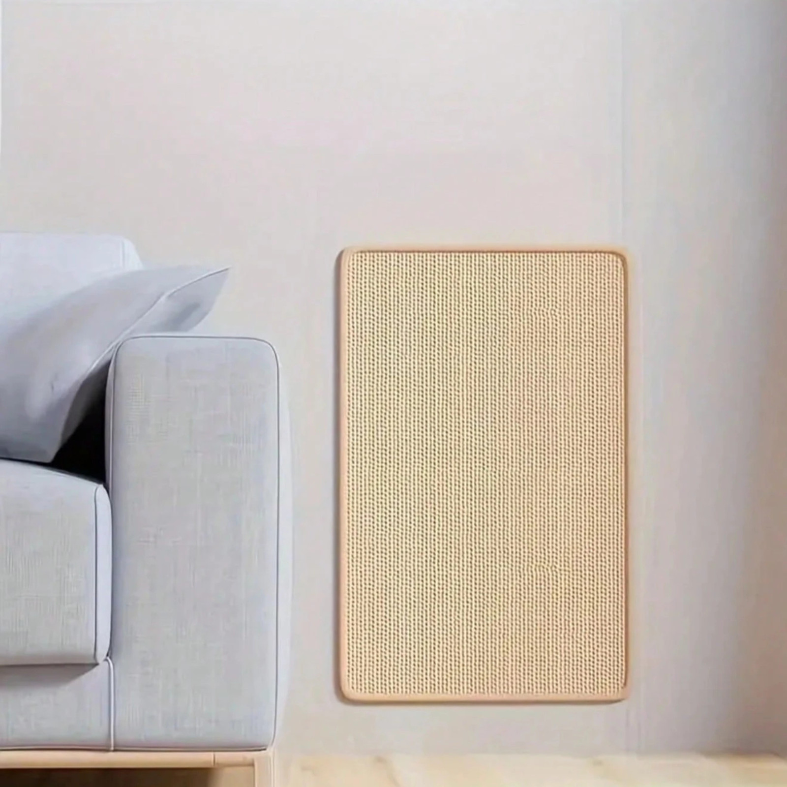 Sisla Cat Scratcher Mat Indoor Interactive Play Rug Grinding Claws Scratchers