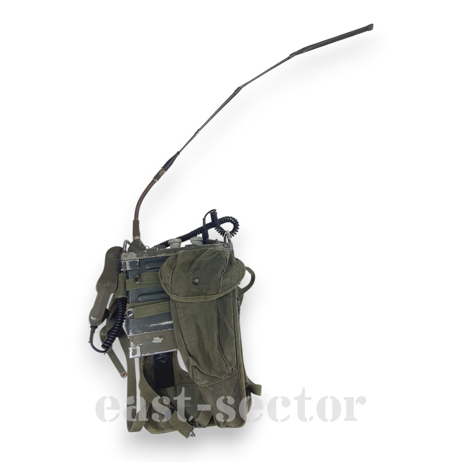 US Army PRC-77 RT-841 Military Radio Set Manpack Antenna Frame Handset Bag PRC25