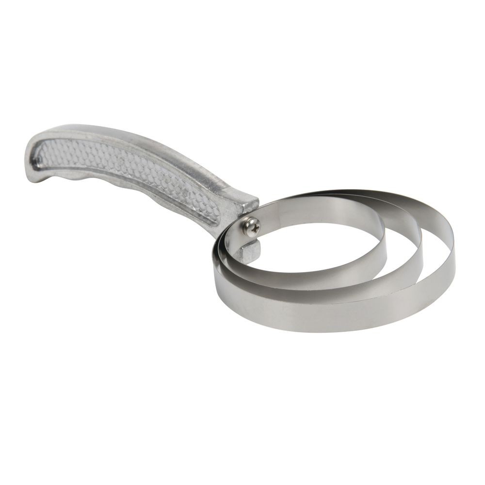 Alfa 077BSS Bone Dust Scraper, Round - 8"L x 4"W