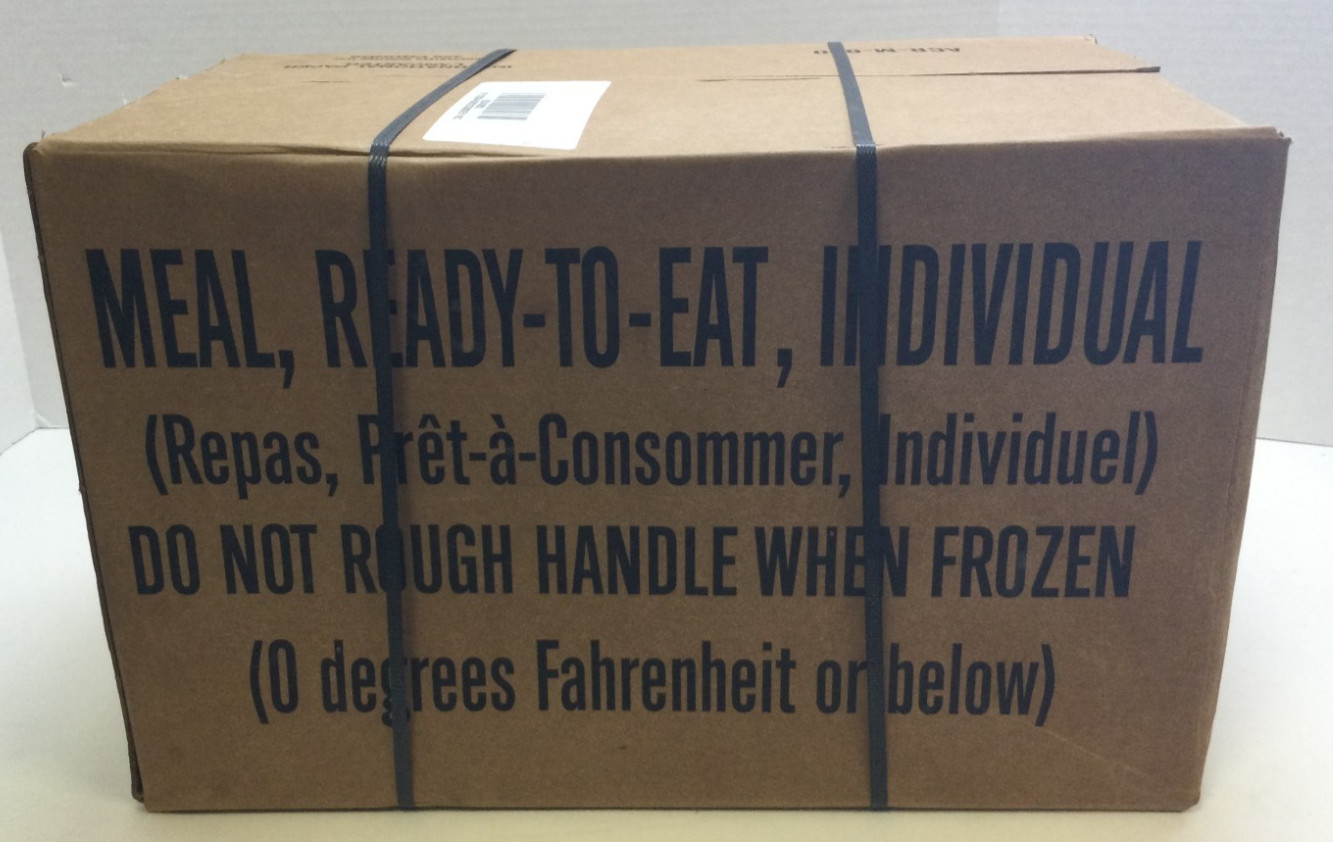 MRE Case B, Menus 13–24, Sealed Military Ready To Eat Meals (INSP 2024)
